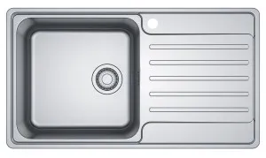 Franke Bell Single Bowl Sink with Right Hand Drainer BCX611RHD by Franke, a Kitchen Sinks for sale on Style Sourcebook