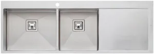 Oliveri Professional Series 1 and 3/4 Bowl Right Hand Drainer Topmount Sink PR1111 by Oliveri, a Kitchen Sinks for sale on Style Sourcebook