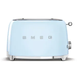 Smeg 50s Retro Style 2 Slice Toaster Pastel Blue TSF01PBAU by Smeg, a Small Kitchen Appliances for sale on Style Sourcebook