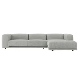 Case Furniture Kelston Right Hand Sectional Sofa - Pebble Weave Fog KEL-SECWC-PW by null, a Sofas for sale on Style Sourcebook