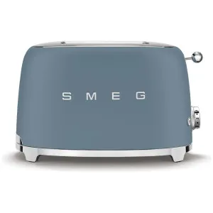 Smeg 50s Retro Style Storm Blue 2 Slice Toaster TSF01SBMAU by Smeg, a Small Kitchen Appliances for sale on Style Sourcebook