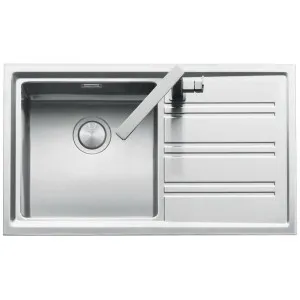 Barazza Easy Single Bowl Right Hand Drainer Sink EASY100L by Barazza, a Kitchen Sinks for sale on Style Sourcebook