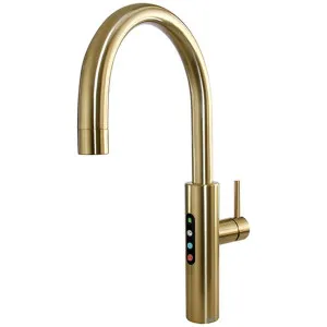 Billi Home BC with Gooseneck Multifunction Mixer Tap - Brass 915000GUB by Billi, a Small Kitchen Appliances for sale on Style Sourcebook