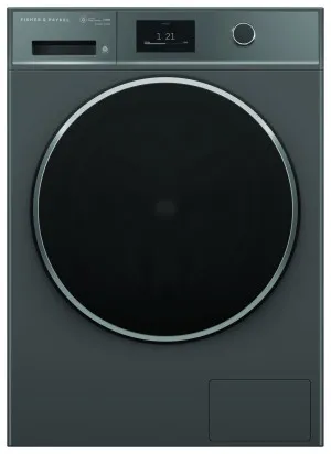 Fisher & Paykel Series 11 11kg Front Load Washing Machine with ActiveIntelligence and Steam Care Graphite WH1160HG1 by Fisher & Paykel, a Washing Machines & Dryers for sale on Style Sourcebook