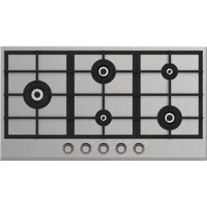 Spezialist 94cm Natural Gas Stainless Steel Cooktop S30945SPNG by Spezialist, a Cooktops for sale on Style Sourcebook