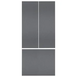 Gaggenau Dark Brushed Stainless Steel Door Panels Handleless RVA428922 by null, a Refrigerators, Freezers for sale on Style Sourcebook