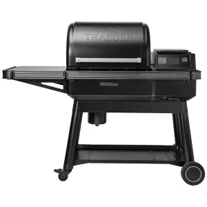Traeger Ironwood Pellet Wood Grill Black TFB61RLGG by Traeger, a BBQs for sale on Style Sourcebook
