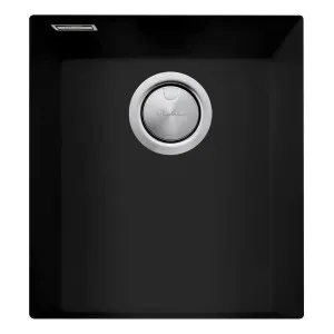 Oliveri Santorini Standard Single Bowl Undermount Sink Matte Black ST-MB1530U-OF by null, a Kitchen Sinks for sale on Style Sourcebook