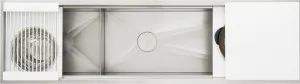 The Galley Ideal Workstation 6 Double Bowl Culinary Kit - White Resin IWS-6-D-WH by null, a Kitchen Sinks for sale on Style Sourcebook