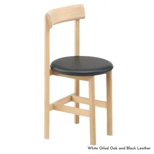 De La Espada Petit 4 Chair in Oak Timber - Upholstery Range A 798KA by null, a Chairs for sale on Style Sourcebook