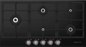 Spezialist 94cm Vitro Ceramic 5 Burner Natural Gas Cooktop S30945VCNG by null, a Cooktops for sale on Style Sourcebook