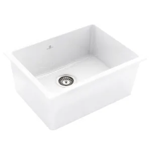 Abey Chambord Constance III Fireclay Sink - White CONSTANCE-3W by null, a Kitchen Sinks for sale on Style Sourcebook