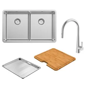 Abey Lucia 200 Sink & Tap Pack LUA200T14 by null, a Kitchen Sinks for sale on Style Sourcebook