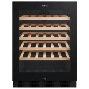 Vintec 41 Bottle Single Zone Wine Fridge VWS820SCB-X by null, a Wine Fridges for sale on Style Sourcebook