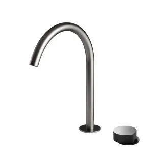 Rogerseller Eccentric Hob Mixer with Swivel Outlet - Graphite 360600405105 by null, a Kitchen Taps & Mixers for sale on Style Sourcebook