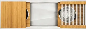 The Galley Ideal Workstation 5 Culinary Kit - Bamboo Kit IWS-5-S-BA by null, a Kitchen Sinks for sale on Style Sourcebook