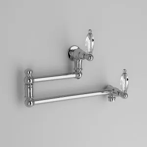 Astra Walker Signature Pot Filler with Swarovski Crystal Lever Handles A50-26-CL-00 by null, a Kitchen Taps & Mixers for sale on Style Sourcebook