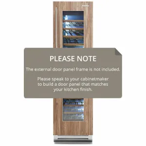 Fhiaba 60cm Integrated Wine Cabinet - Right Hinge S5990FW6A by null, a Wine Fridges for sale on Style Sourcebook