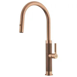 Franke Mythos Masterpiece Pull Out Tap - Copper TA6701CP by null, a Kitchen Taps & Mixers for sale on Style Sourcebook