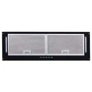 Artusi 90cm Matte Black Concealed Undermount Rangehood AUM90B by null, a Rangehoods for sale on Style Sourcebook