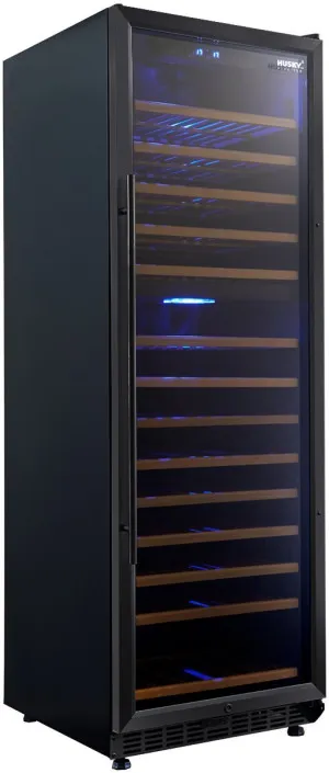 Husky 166 Bottle Dual Zone Wine Cabinet HUS-WC168D-BK-ZY by null, a Wine Fridges for sale on Style Sourcebook