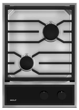 WOLF Transitional 38cm LPG Gas Cooktop ICBCG152TF/S/LP by null, a Cooktops for sale on Style Sourcebook