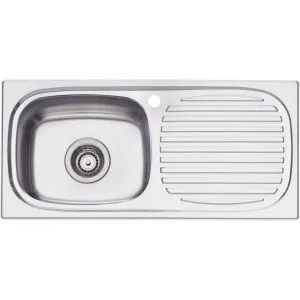 Oliveri Martini Single Bowl Right Hand Drainer Sink MR501 by null, a Kitchen Sinks for sale on Style Sourcebook