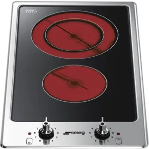 Smeg 30cm Classic Aesthetic Ceramic Cooktop PGA32C by null, a Cooktops for sale on Style Sourcebook