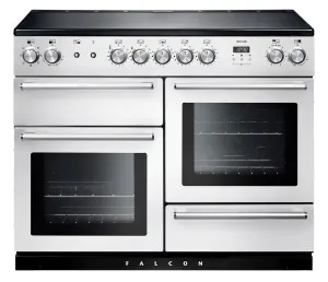 Falcon 110cm Nexus Freestanding Electric Oven/Stove White and Nexus NEX110EIWH-CH by null, a Cooktops for sale on Style Sourcebook