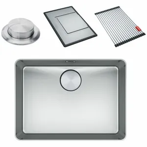 Franke Mythos 550mm Single Bowl Topmount Sink with Accessories MYX210-55FPC by null, a Kitchen Sinks for sale on Style Sourcebook
