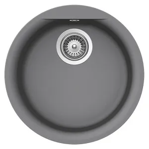 Abey Schock Euro Round Single Bowl Sink ER-100CR by null, a Kitchen Sinks for sale on Style Sourcebook