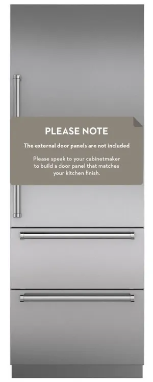 Sub-Zero 430L Integrated Multi Door Fridge Freezer with Internal Dispenser ICBIT30CIIDRH by null, a Refrigerators, Freezers for sale on Style Sourcebook