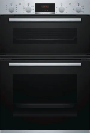 Bosch Serie 4 60cm Built-In Double Oven MBA534BS0A by null, a Ovens for sale on Style Sourcebook