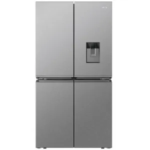 Haier 623L Quad Door Refrigerator with Ice and Water Satina Silver HRF680YPS by null, a Refrigerators, Freezers for sale on Style Sourcebook