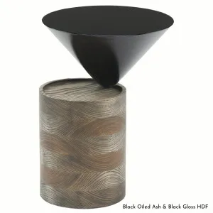De La Espada Laurel Side Table - Oak Base 103SK by null, a Side Table for sale on Style Sourcebook