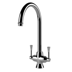 Turner Hastings Gosford Double Sink Mixer Chrome GO201DM-CH by null, a Kitchen Taps & Mixers for sale on Style Sourcebook