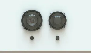 Pitt Baula 2 Burner Natural Gas Cooktop Professional Brass BAULA2PTNG by null, a Cooktops for sale on Style Sourcebook