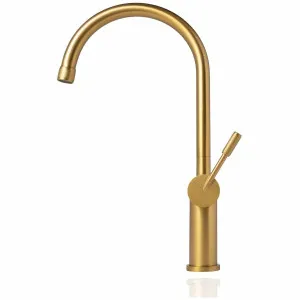 Titan Gooseneck Kitchen Mixer Tap Model 2 Royal Gold TTRY2 by null, a Kitchen Taps & Mixers for sale on Style Sourcebook