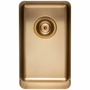 Titan Small Single Bowl Sink Brass TSBR28 by null, a Kitchen Sinks for sale on Style Sourcebook