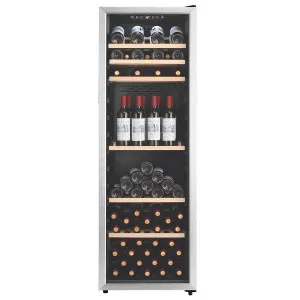 LeCavist 168 Bottle Single Zone Wine Cabinet Stainless Steel LEK168PVX by null, a Wine Fridges for sale on Style Sourcebook