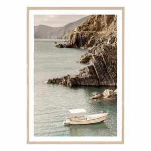 Sunny Sailboat Framed Print in 62 x 87cm by OZ Design, a Prints for sale on Style Sourcebook