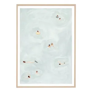 Summer Swim Framed Print in 62 x 87cm by OZ Design, a Prints for sale on Style Sourcebook