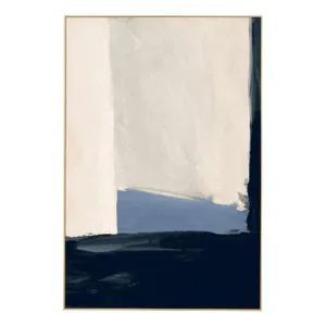 Atlanta Blue 1 Box Framed Canvas in 52 x 77cm by OZ Design, a Painted Canvases for sale on Style Sourcebook
