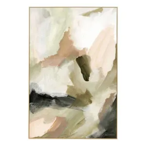 Willa Green 2 Box Framed Canvas in 92 x 137cm by OZ Design, a Painted Canvases for sale on Style Sourcebook
