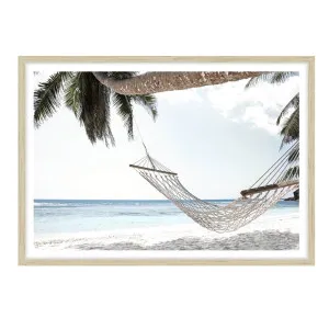 Hammock Haven Framed Print in 103 x 73cm by OZ Design, a Prints for sale on Style Sourcebook