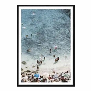 Jelsa Blu Framed Print in 103 x 143cm by OZ Design, a Prints for sale on Style Sourcebook