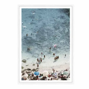 Jelsa Blu Framed Print in 61 x 84cm by OZ Design, a Prints for sale on Style Sourcebook