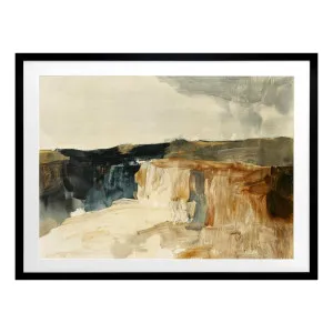 Cliffside Framed Print in 105 x 84cm by OZ Design, a Prints for sale on Style Sourcebook