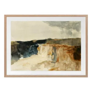 Cliffside Framed Print in 70 x 55cm by OZ Design, a Prints for sale on Style Sourcebook