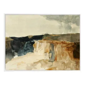 Cliffside Box Framed Canvas in 123 x 93cm by OZ Design, a Painted Canvases for sale on Style Sourcebook